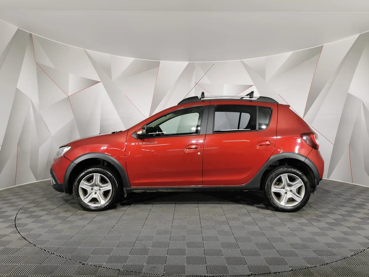 Renault Sandero 1.6 CVT (113 л.с.) Stepway Life City Красный в АВИЛОН. Слайд №5