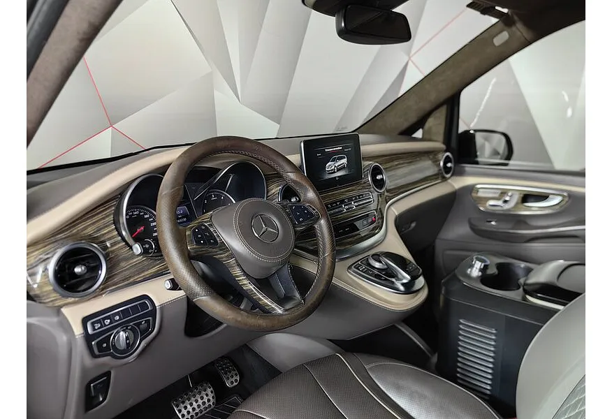 Mercedes-Benz V-Класс V 250 d 9G-Tronic L2 4MATIC (190 л.с.) Черный в АВИЛОН. Слайд №16