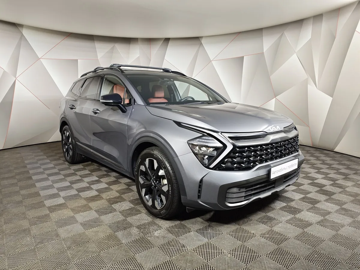 Kia Sportage 2.0 MPI AT AWD (150 л.с.) Prestige Серый в АВИЛОН. Слайд №3