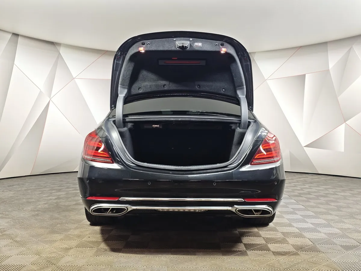 Mercedes-Benz S-Класс S 450 9G-Tronic 4Matic (367 л.с.) Черный в АВИЛОН. Слайд №12