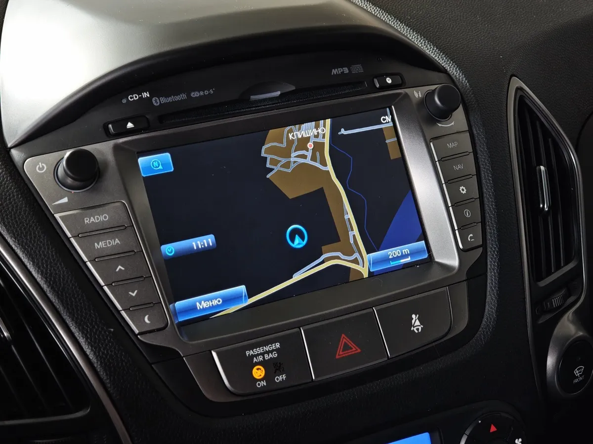 Hyundai ix35 2.0 AT 4WD (150 л.с.) Travel Коричневый в АВИЛОН. Слайд №20