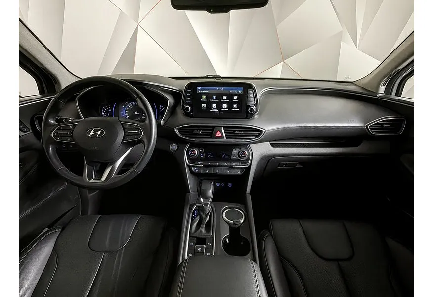 Hyundai Santa Fe 2.4 (188 л.с.) - 6AT Premier Серый в АВИЛОН. Слайд №14