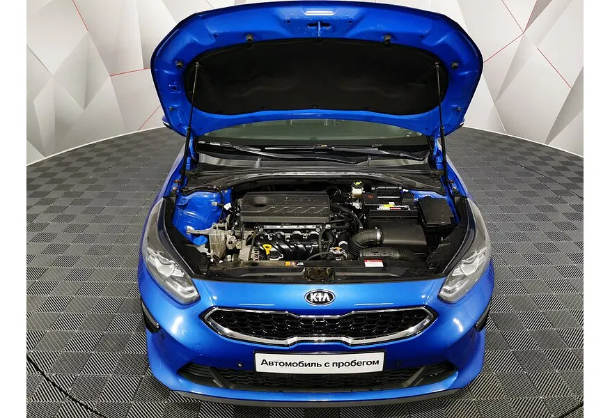 Kia Ceed 1.6 MPI AT (128 л.с.) Luxe Синий в АВИЛОН. Слайд №11