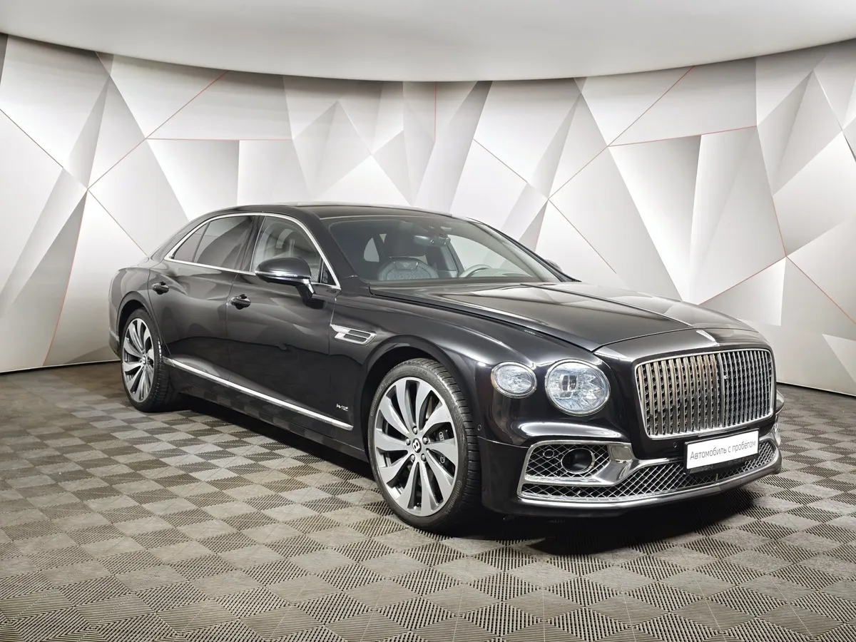 Bentley Flying Spur 6.0 W12 AWD AT (635 л.с.) Черный в АВИЛОН. Слайд №3
