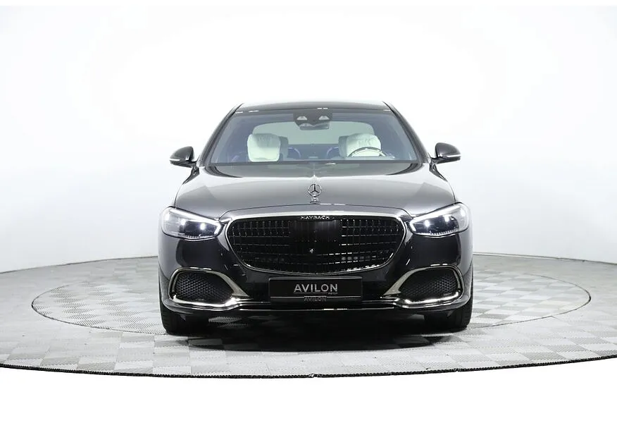 Mercedes-Benz S-Класс Maybach S 580 9G-Tronic 4Matic (503 л.с.) Night Series Черный в АВИЛОН. Слайд №3