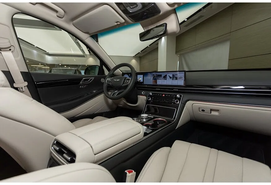 Genesis GV80 2.5 T-GDI 8AT 4WD (249 л.с.) 7 мест Зеленый в АВИЛОН. Слайд №14