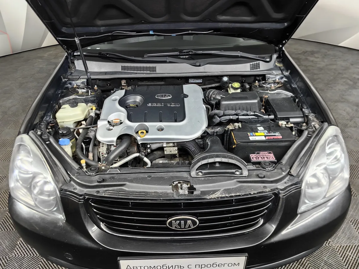 Kia Magentis 2.0 CRDi MT (138 л.с.) Черный в АВИЛОН. Слайд №11