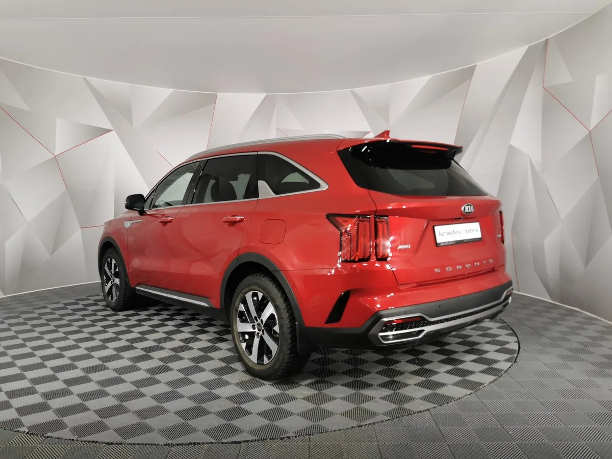 Kia Sorento 2.2 CRDi 4WD DCT (199 л.с.) Luxe Красный в АВИЛОН. Слайд №4