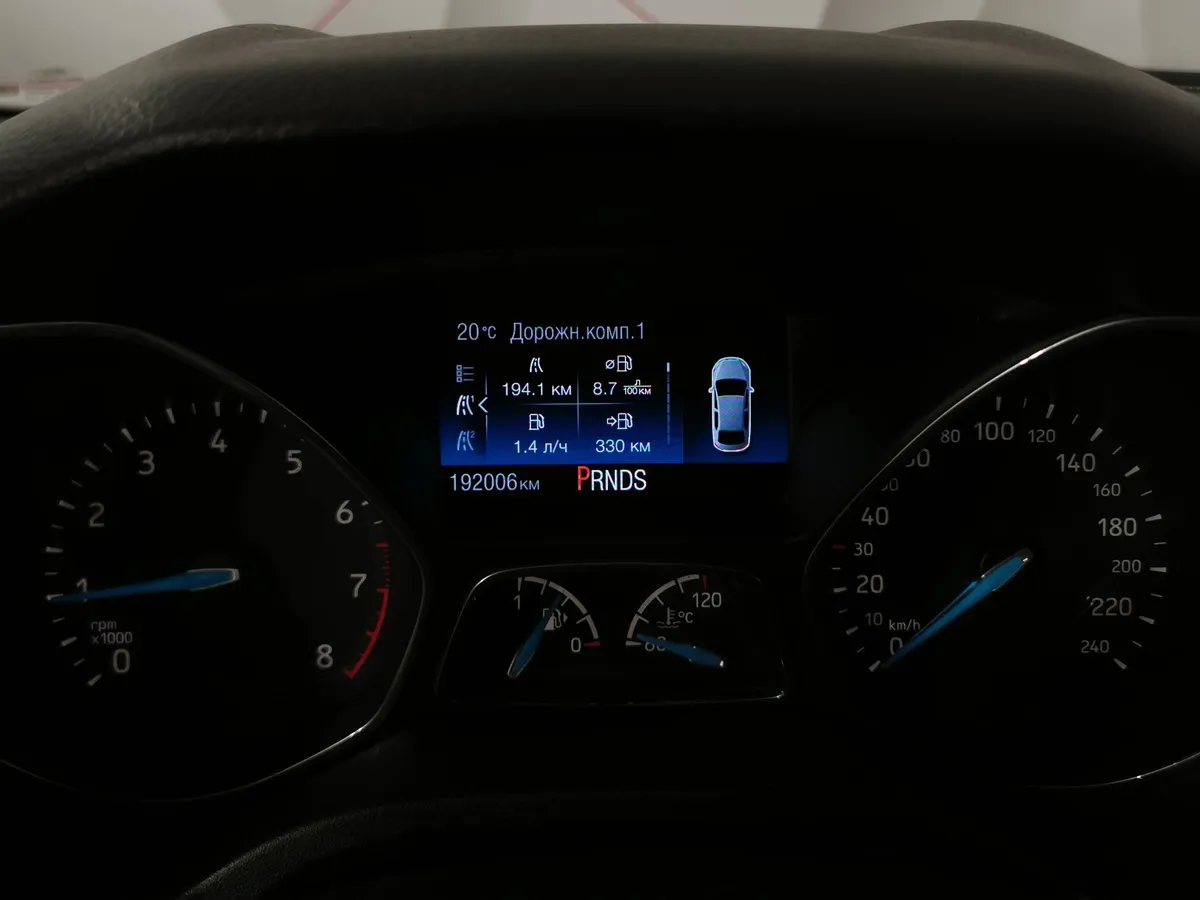 Ford Focus 1.5 EcoBoost AT (150 л.с.) Titanium Серый в АВИЛОН. Слайд №18
