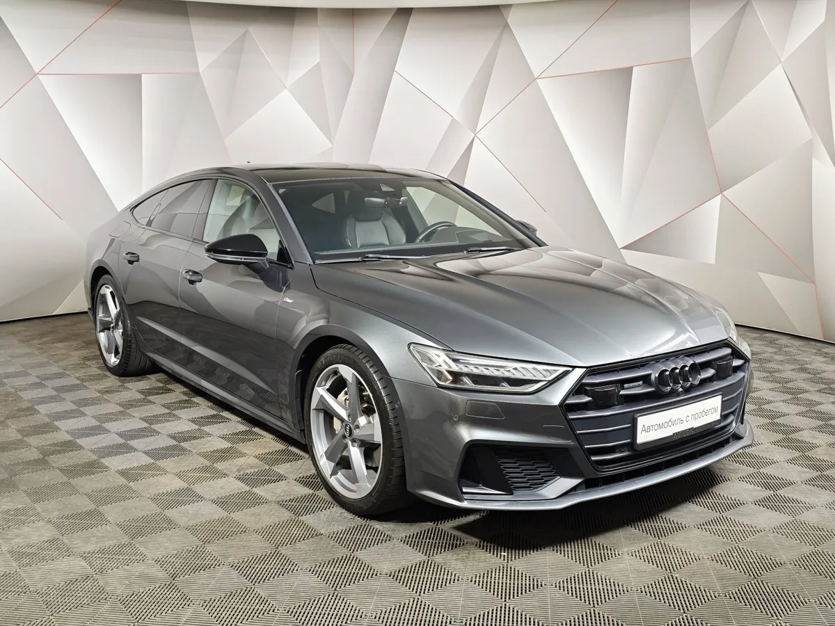 Audi A7 45 TFSI quattro S tronic (245 л.с.) Серый в АВИЛОН. Слайд №3