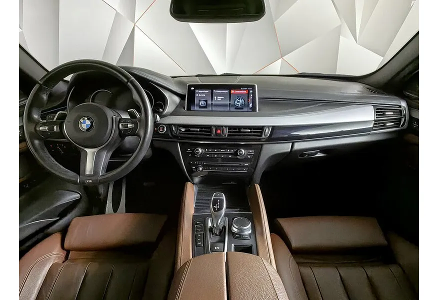 BMW X6 xDrive40d Steptronic (313 л.с.) M Sport (Локальная сборка) Черный в АВИЛОН. Слайд №11