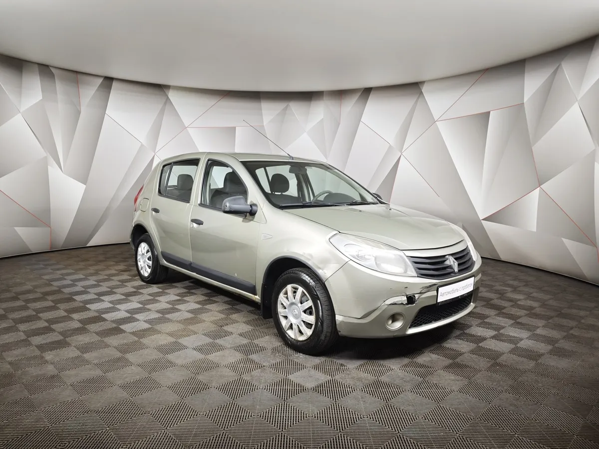 Renault Sandero 1.6 MT (84 л.с.) Коричневый в АВИЛОН. Слайд №3