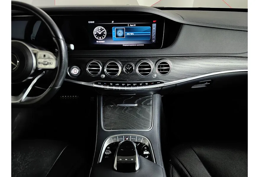 Mercedes-Benz S-Класс S 350 d 9G-Tronic 4Matic длинная база (249 л.с.) Черный в АВИЛОН. Слайд №15
