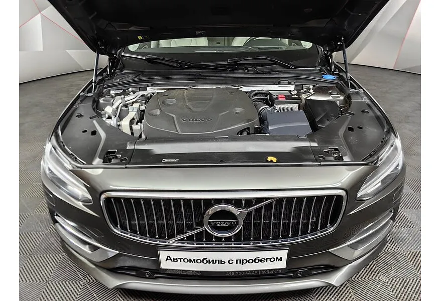 Volvo V90 2.0d AT 4WD (235 л.с.) Серый в АВИЛОН. Слайд №11
