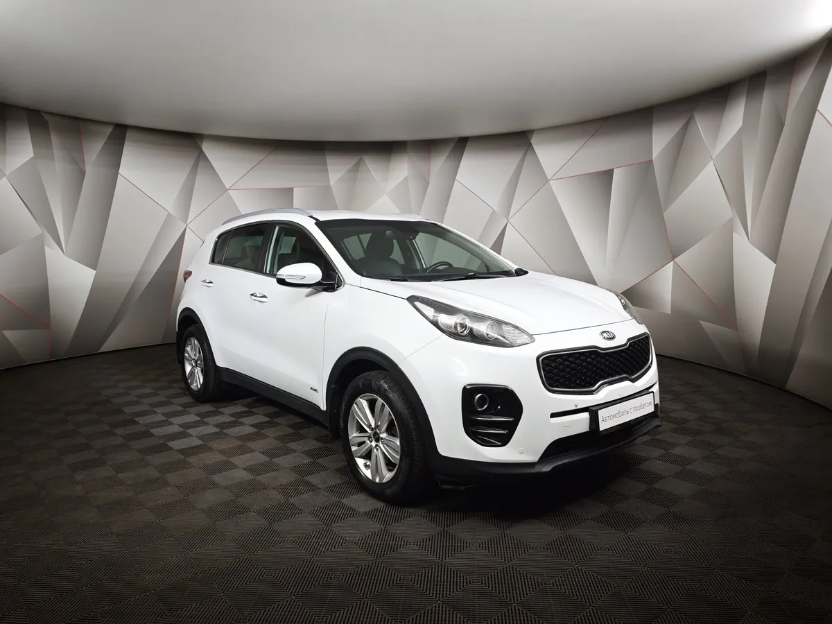 Kia Sportage 2.0 AT 4WD (150 л.с.) Prestige Белый в АВИЛОН. Слайд №3