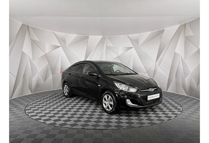 Hyundai Solaris 1.4 AT (100 л.с.) Active Plus Черный в АВИЛОН. Слайд №3
