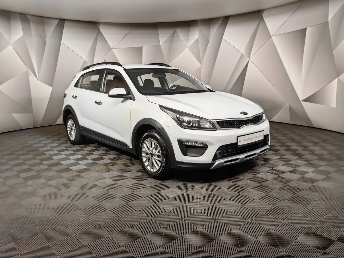 Kia Rio X-Line 1.6 AT (123 л.с.) Prestige Белый в АВИЛОН. Слайд №3