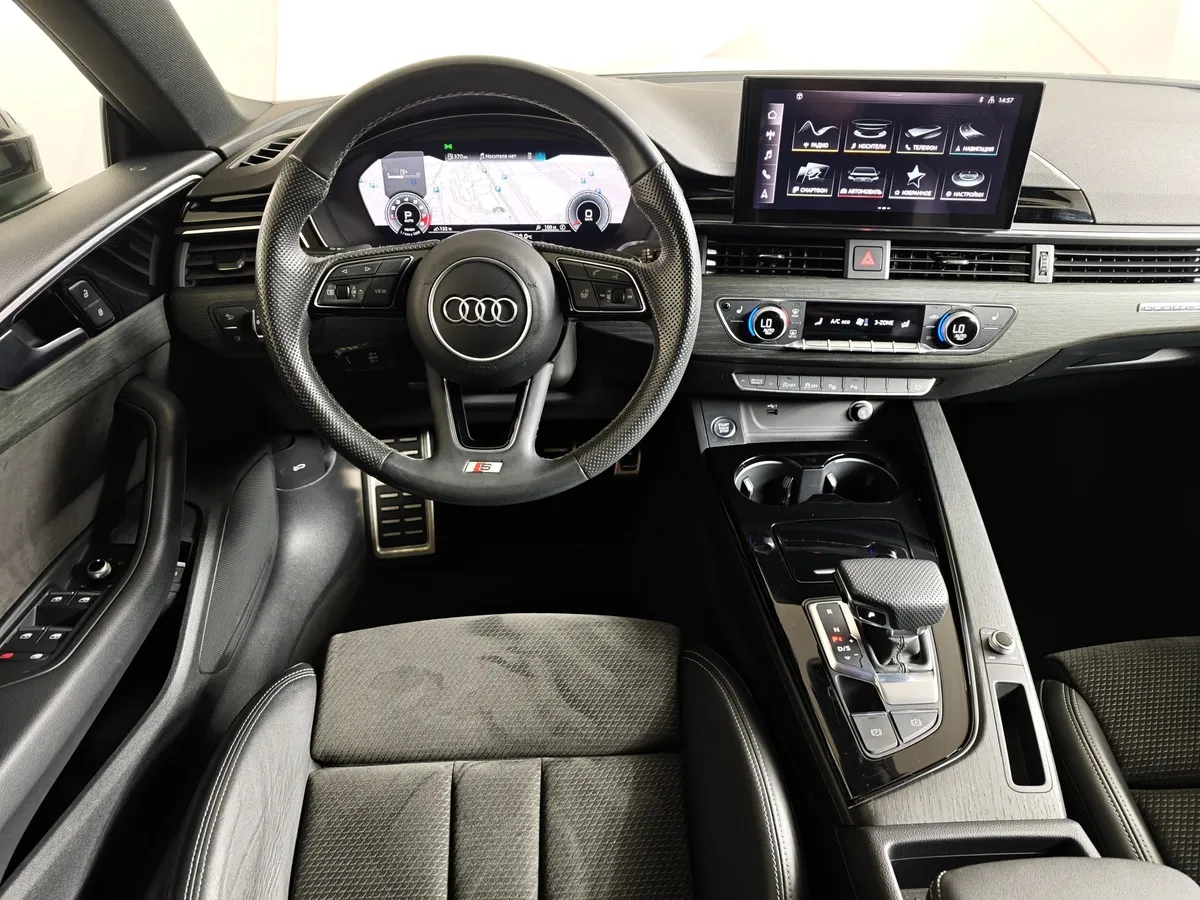 Audi A5 2.0 TFSI S tronic quattro (249 л.с.) Sport Серый в АВИЛОН. Слайд №20