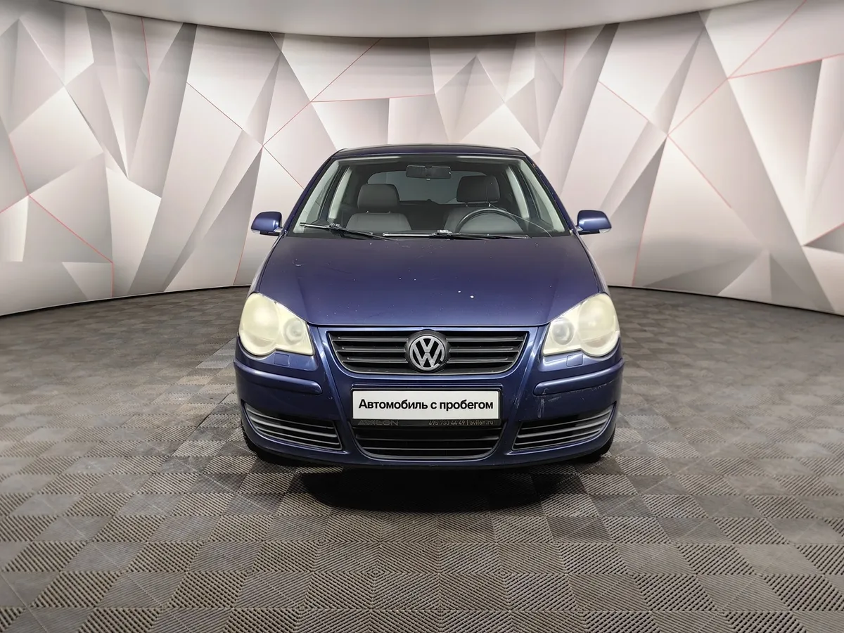 Volkswagen Polo 1.2 MT (60 л.с.) Trendline Синий в АВИЛОН. Слайд №7