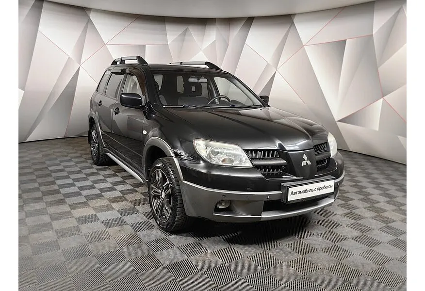 Mitsubishi Outlander 2.4 AT 4WD (160 л.с.) Черный в АВИЛОН. Слайд №3