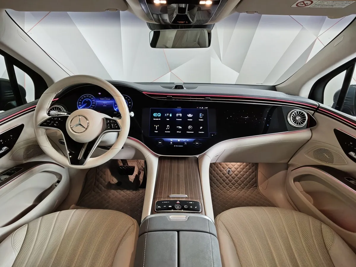 Mercedes-Benz EQS 450 4Matic (360 л.с.) Серый в АВИЛОН. Слайд №14