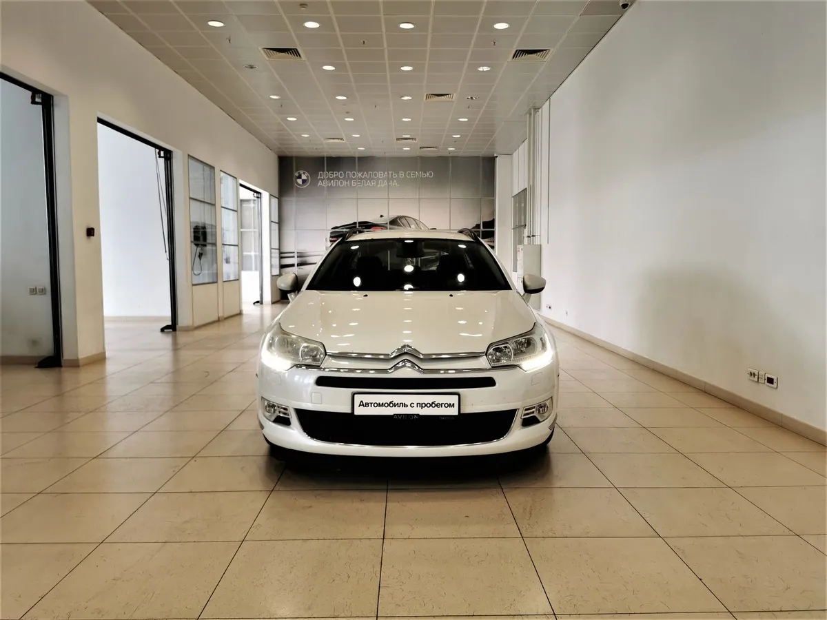 Citroen C5 1.6 THP AT (150 л.с.) Белый в АВИЛОН. Слайд №7