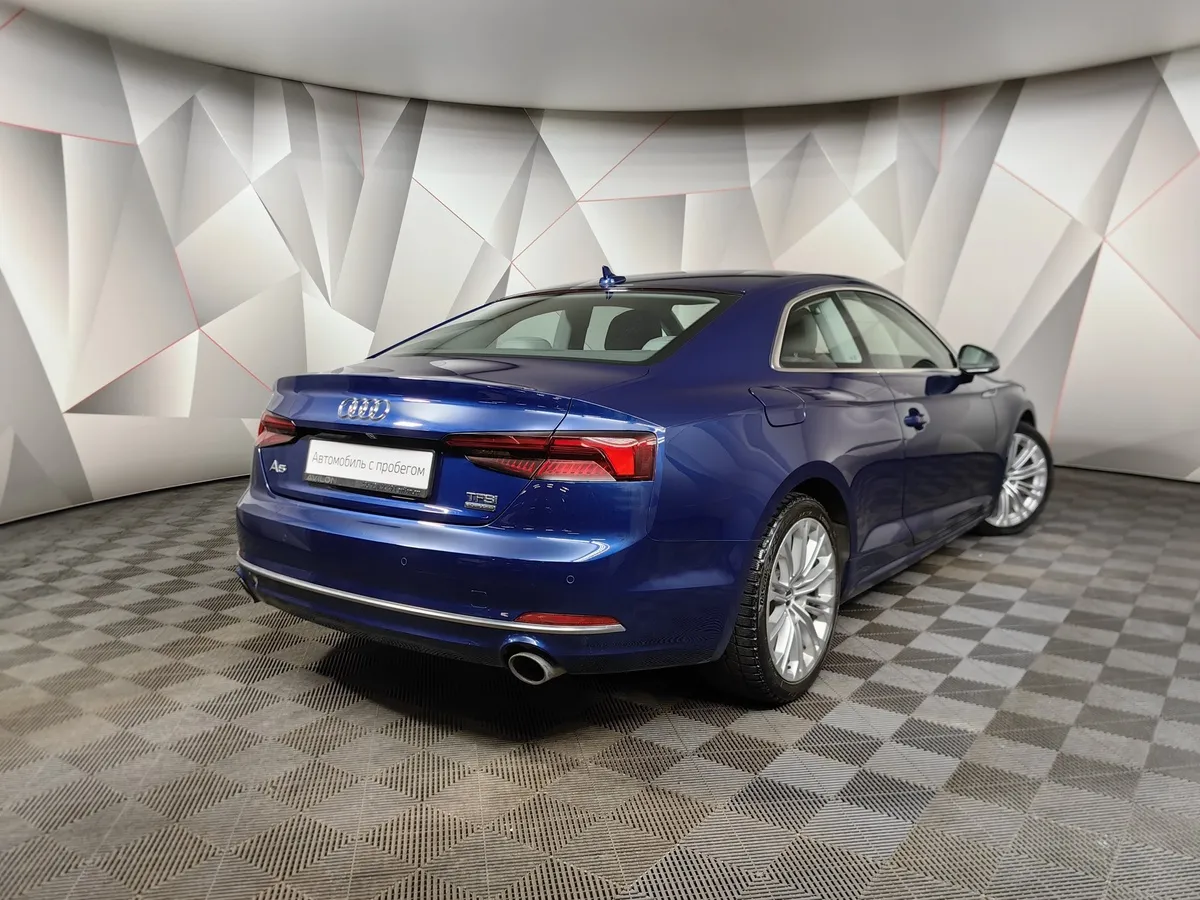 Audi A5 2.0 TFSI S tronic quattro (249 л.с.) Синий в АВИЛОН. Слайд №2