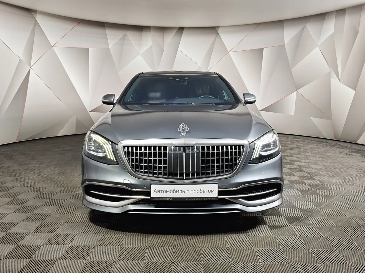 Mercedes-Benz S-Класс S 450 9G-Tronic 4Matic (367 л.с.) Серый в АВИЛОН. Слайд №6