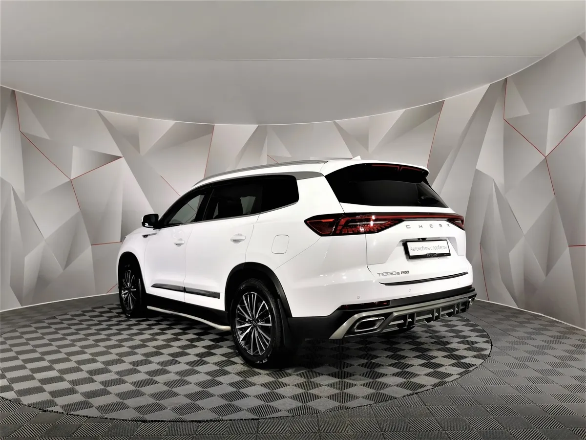 Chery Tiggo 8 Pro Max 1.6T DCT FWD (186 л.с.) Elite Белый в АВИЛОН. Слайд №4