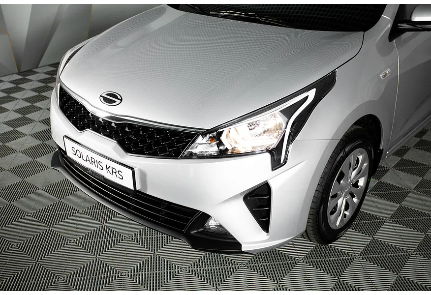 Solaris KRS 1.6 AT (123 л.с.) Premium Серебристый в АВИЛОН. Слайд №17