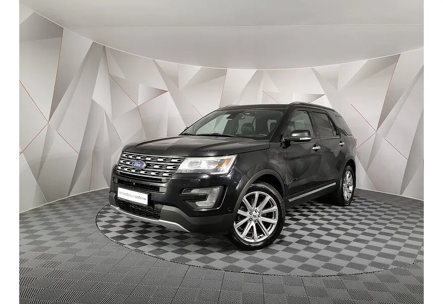 АВИЛОН - Ford Explorer 3.5 SelectShift 4WD (249 л.с.) Limited Plus Черный - slide 0