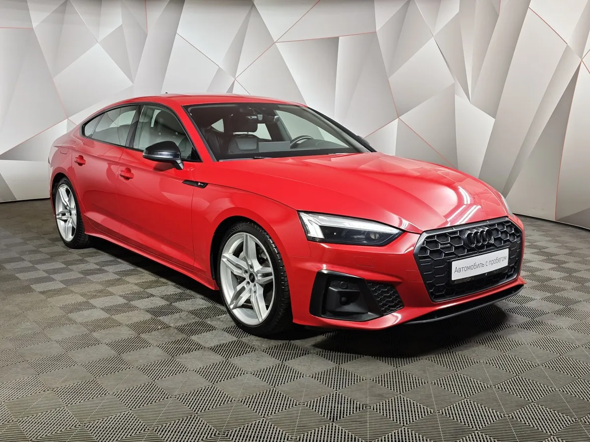 Audi A5 2.0 TFSI S tronic quattro (249 л.с.) Sport Красный в АВИЛОН. Слайд №3