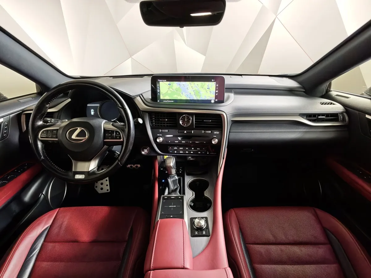 Lexus RX 350 AT AWD (300 л.с.) Luxury Черный в АВИЛОН. Слайд №14