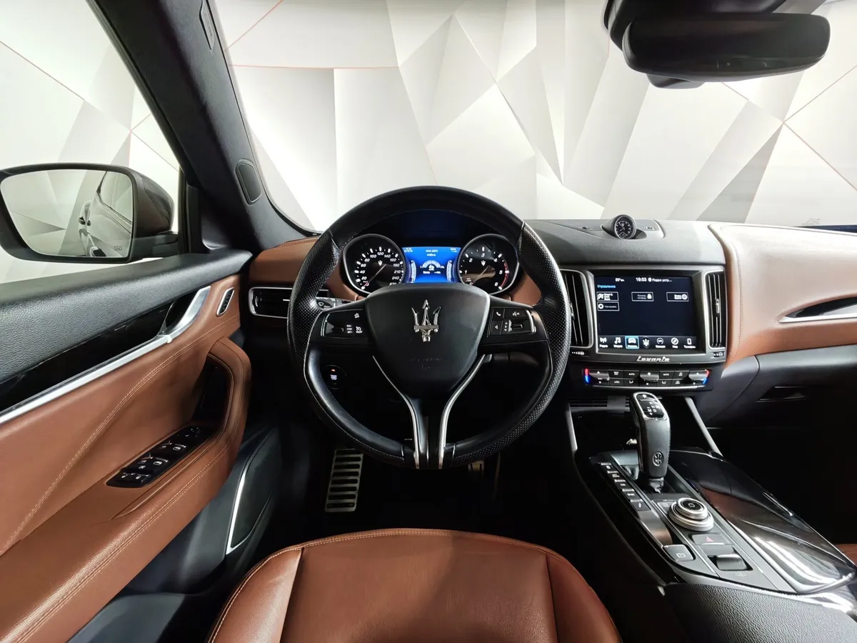 Maserati Levante Diesel 3.0 V6 AT (275 л.с.) Gransport Черный в АВИЛОН. Слайд №19