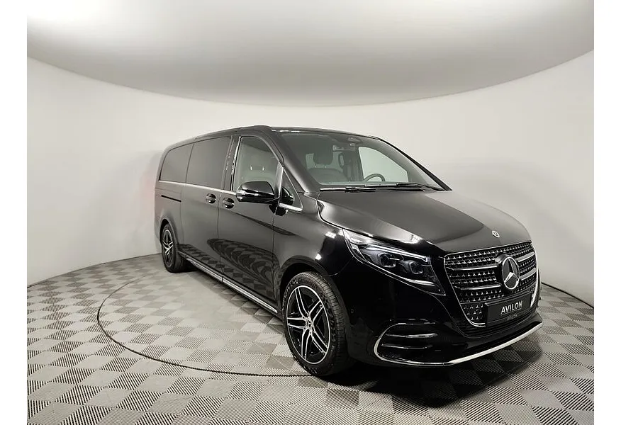 АВИЛОН - Mercedes-Benz V-Класс V 300 d L3 4MATIC 9G-TRONIC (237 л.с.) Avantgarde Черный - slide 1