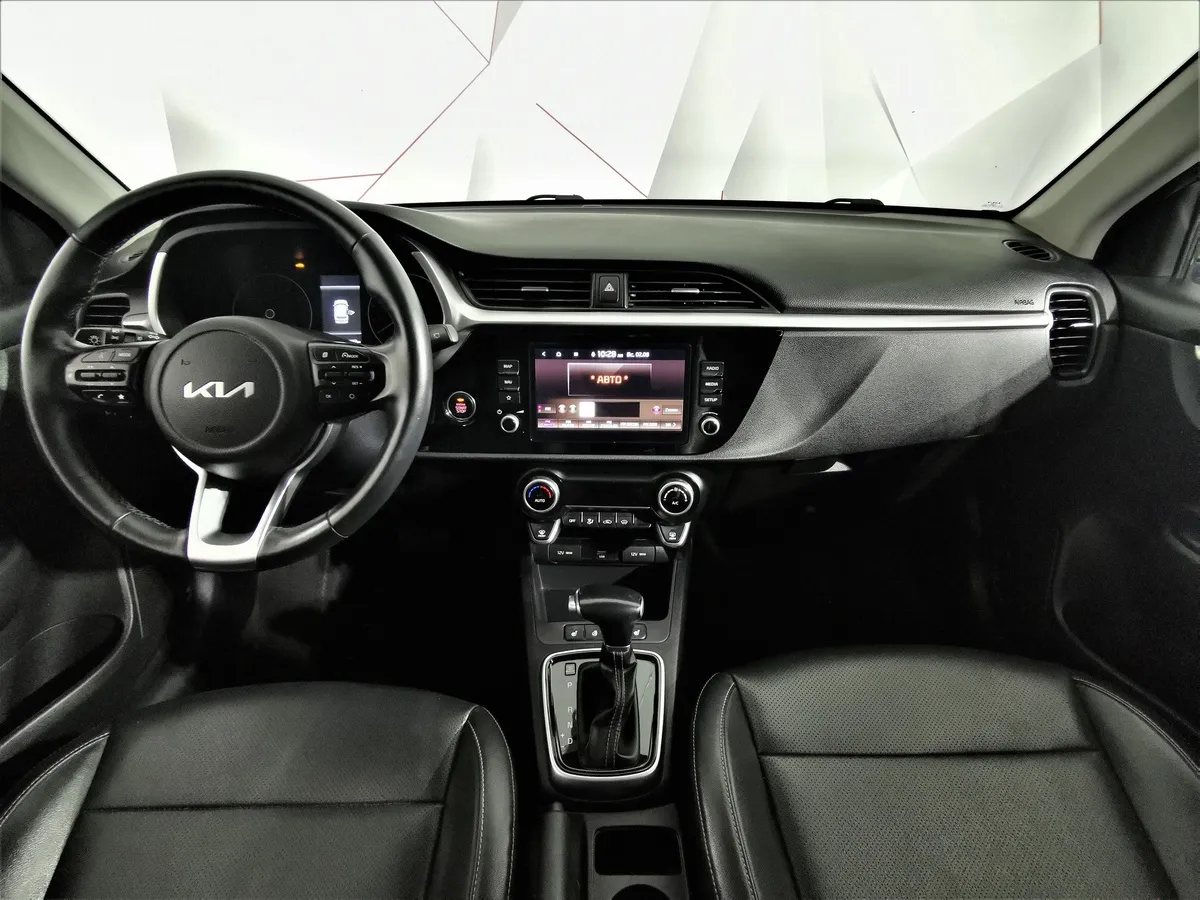 Kia Rio X 1.6 AT (123 л.с.) Premium Синий в АВИЛОН. Слайд №13