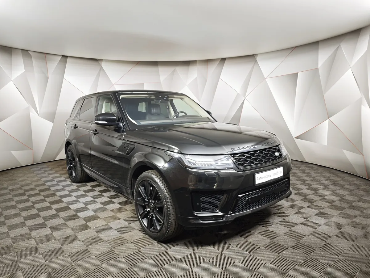 Land Rover Range Rover Sport 3.0 TDV6 AT AWD (249 л.с.) HSE Черный в АВИЛОН. Слайд №3