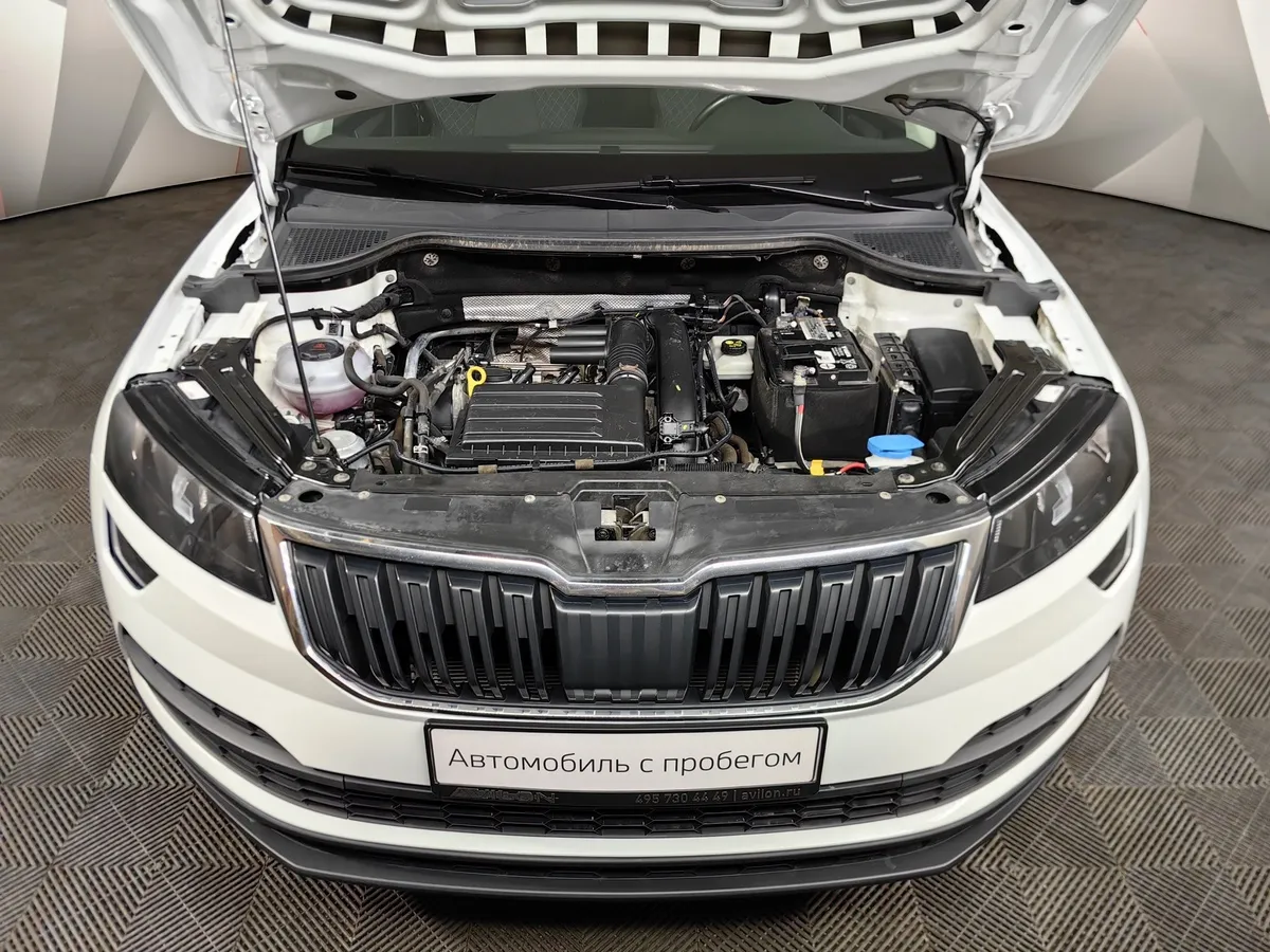 Skoda Karoq 1.4 AMT AWD (150 л.с.) Ambition Белый в АВИЛОН. Слайд №10