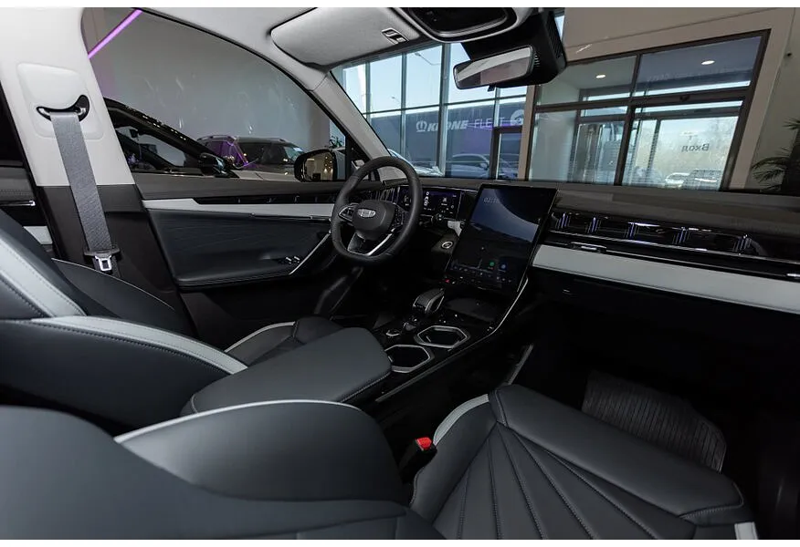 Geely Atlas 2.0T AT 4WD (200 л.с.) Luxury Синий в АВИЛОН. Слайд №8