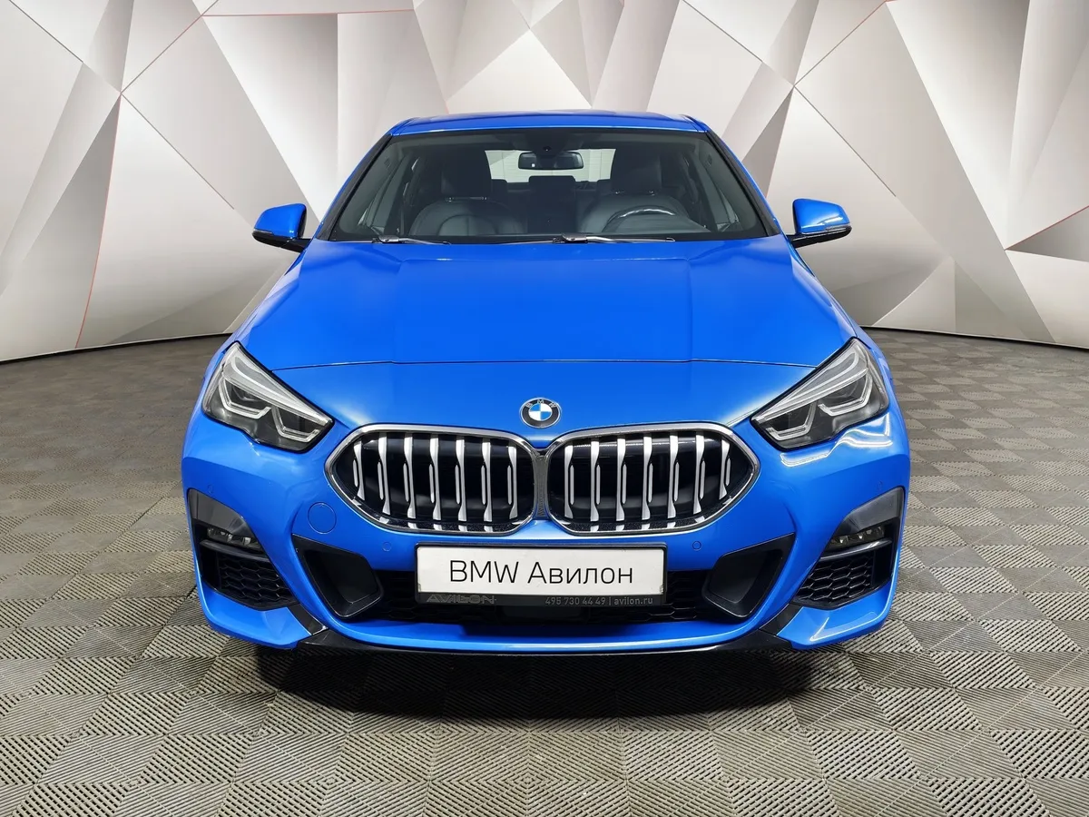 BMW 2 серия Gran Coupe 218i (140 л.с.) M Sport Pro Синий в АВИЛОН. Слайд №3