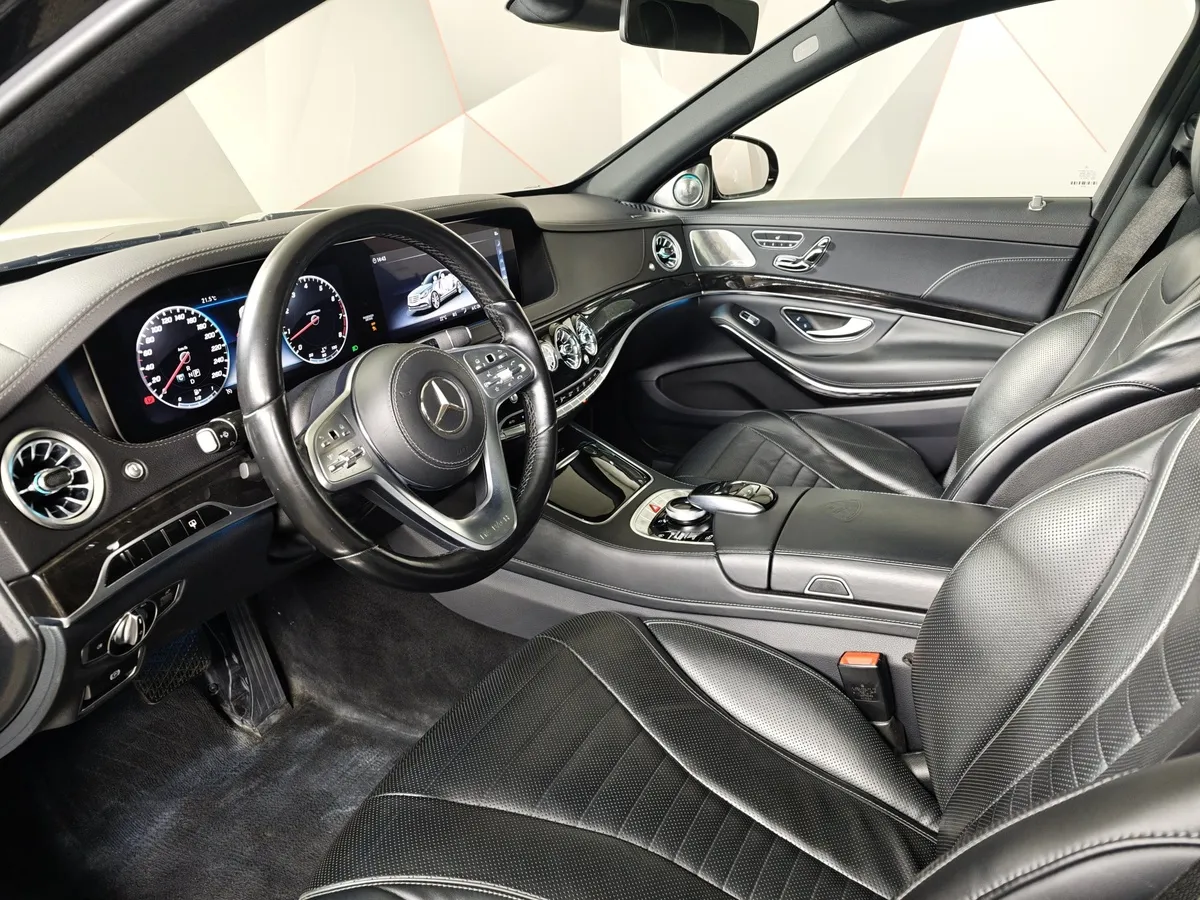 Mercedes-Benz S-Класс S 450 9G-Tronic 4Matic (367 л.с.) Черный в АВИЛОН. Слайд №19