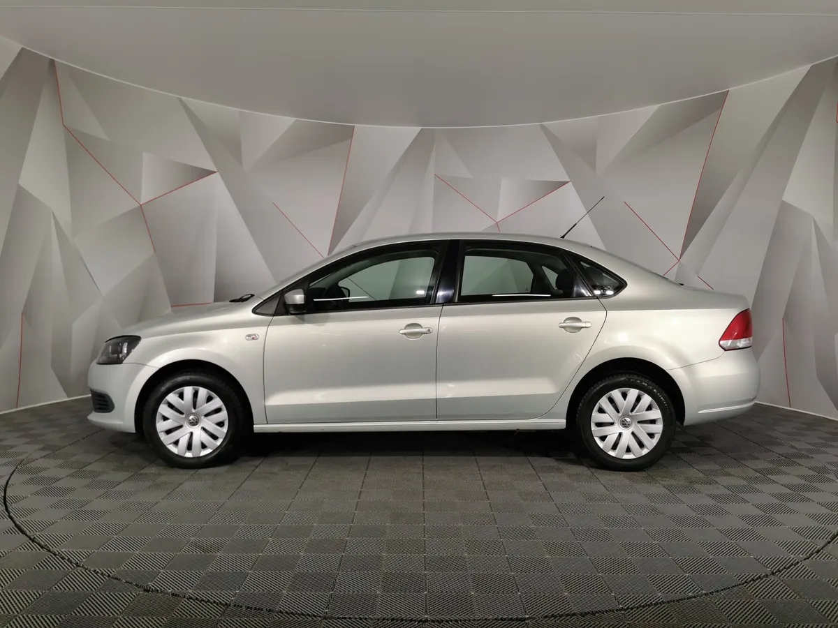 Volkswagen Polo 1.6 Tiptronic (105 л.с.) Comfortline Серебристый в АВИЛОН. Слайд №5