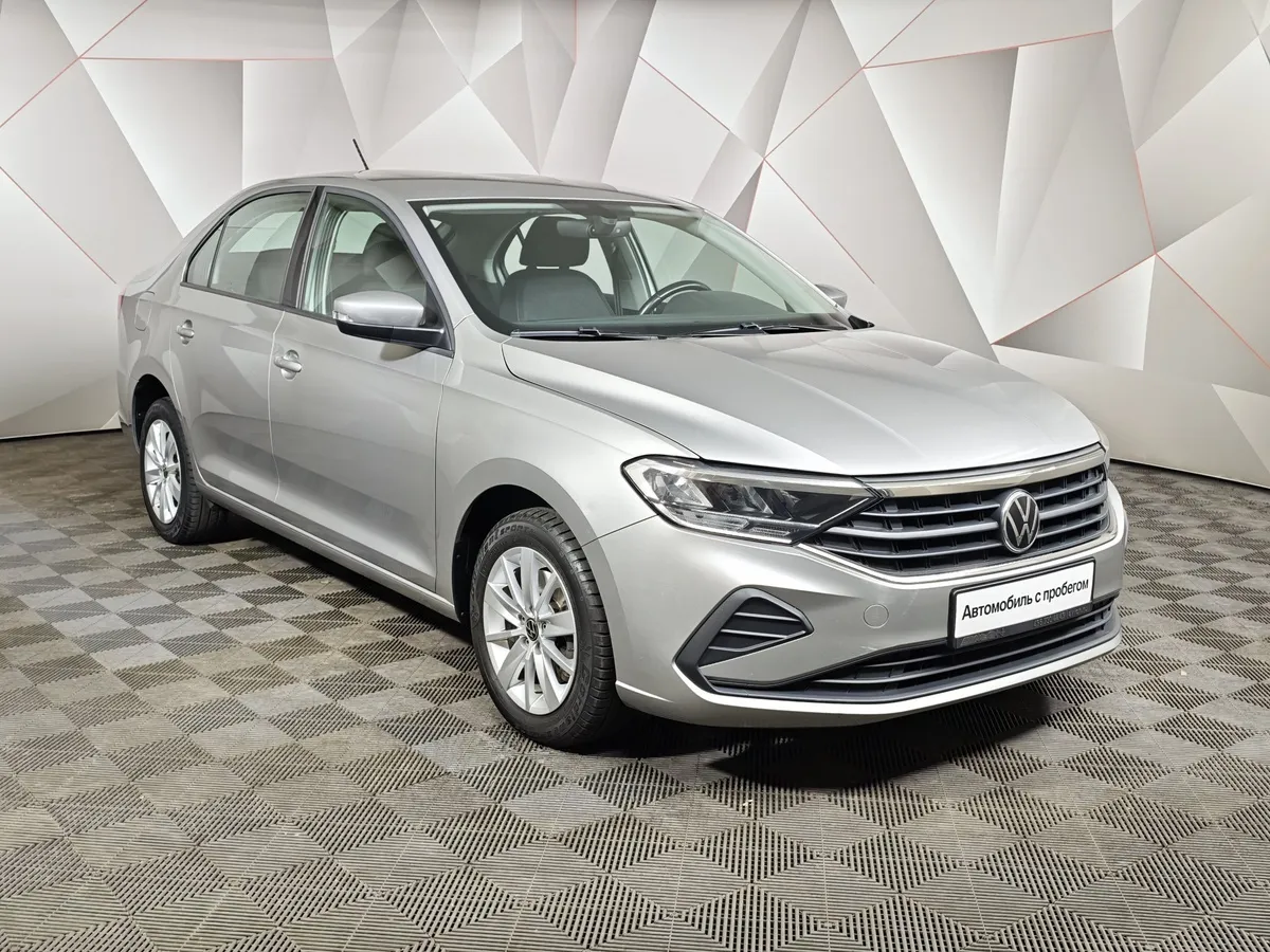 Volkswagen Polo 1.6 MPI AT (110 л.с.) Status + Зимний + Мультимедиа Серый в АВИЛОН. Слайд №3