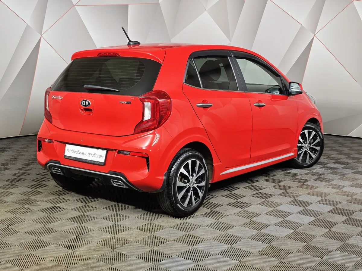 Kia Picanto 1.2 MPI AT (84 л.с.) GT Line Красный в АВИЛОН. Слайд №2