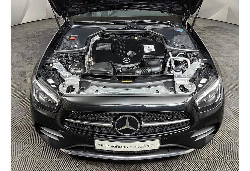 Mercedes-Benz E-Класс E 300 d 4MATIC 9G-TRONIC (249 л.с.) Sport Plus Черный в АВИЛОН. Слайд №11