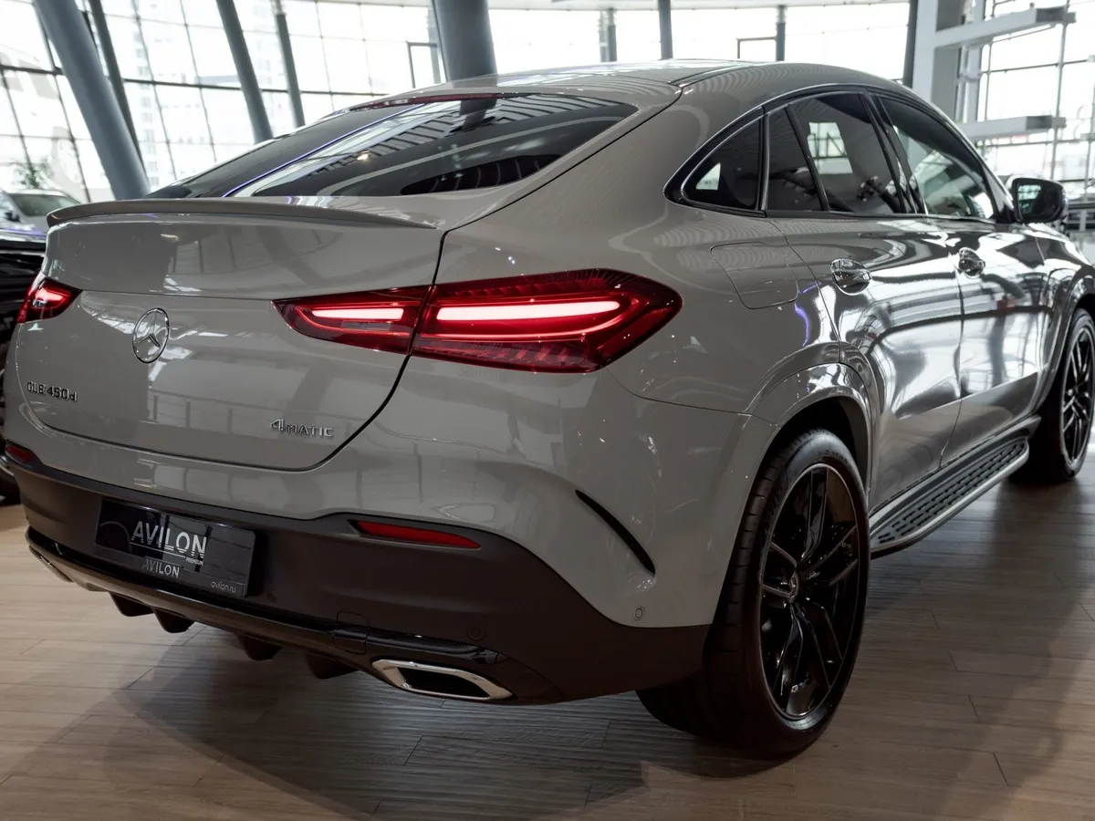 Mercedes-Benz GLE Купе 450 d 4MATIC 9G-TRONIC (367 л.с.) Серый в АВИЛОН. Слайд №7