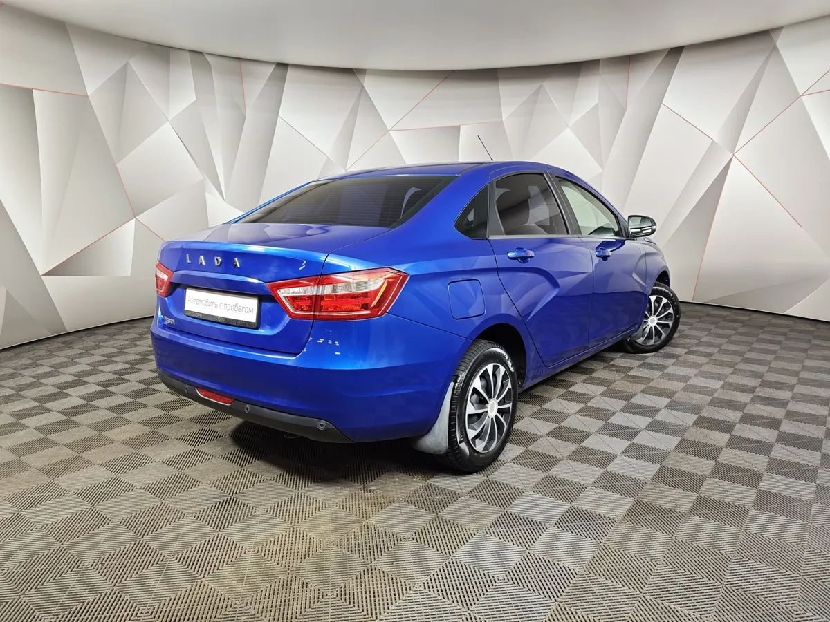ВАЗ (Lada) Vesta 1.6 CVT (113 л.с.) Luxe Multimedia Синий в АВИЛОН. Слайд №2
