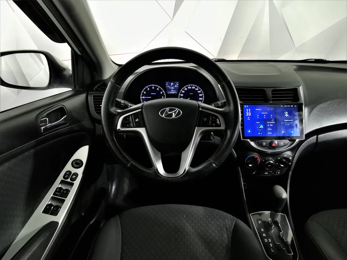 Hyundai Solaris 1.6 AT (123 л.с.) Active Белый в АВИЛОН. Слайд №17