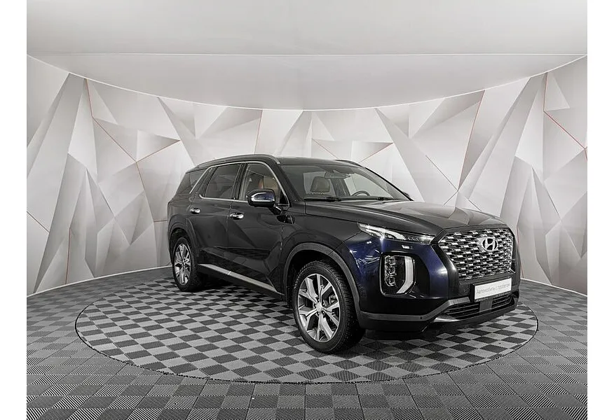Hyundai Palisade 2.2 - 8AT CRDi (200л.с.) High-Tech (7 мест) Черный в АВИЛОН. Слайд №3
