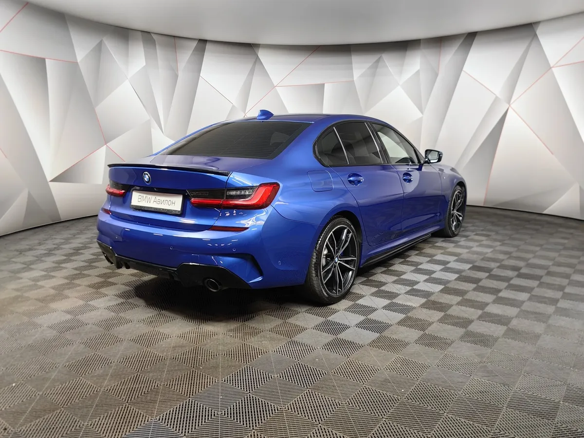 BMW 3 серия 320d Steptronic xDrive (190 л.с.) Синий в АВИЛОН. Слайд №2